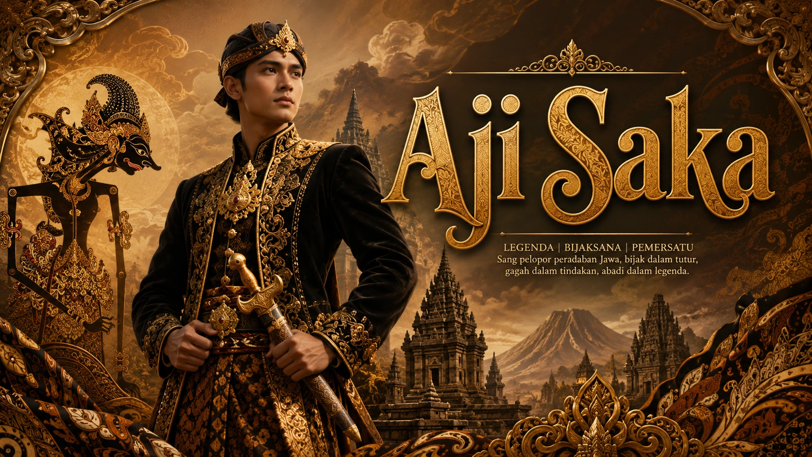 Aji Saka tokoh dalam legenda Jawa