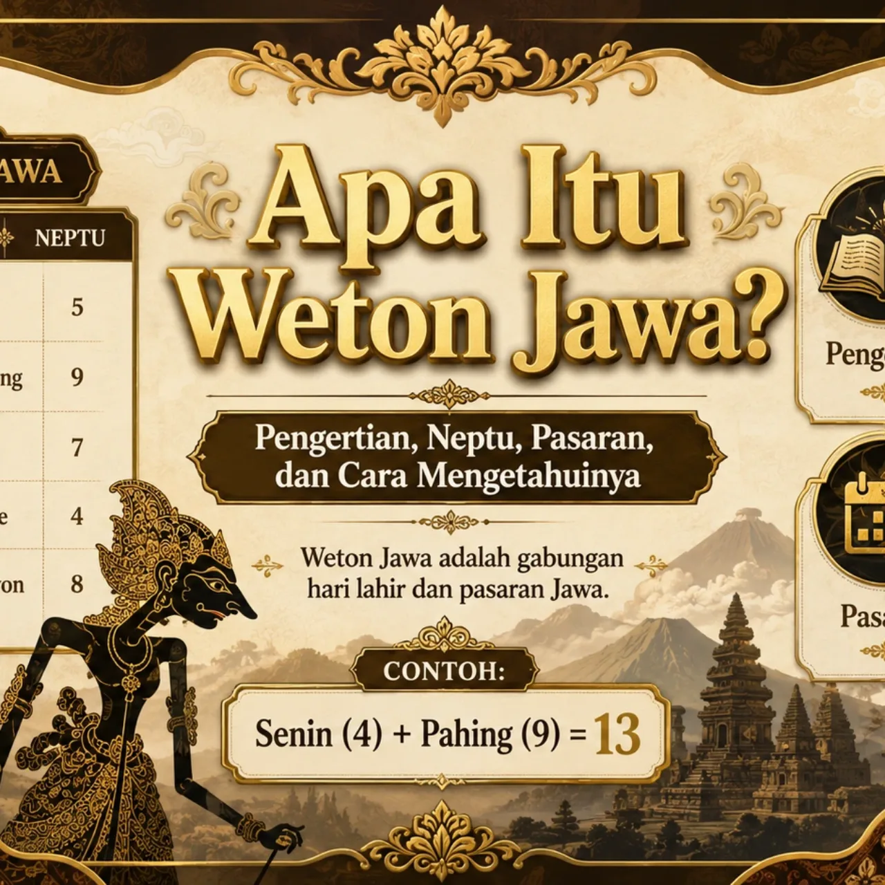 Apa Itu Weton Jawa Apa Itu Weton Jawa