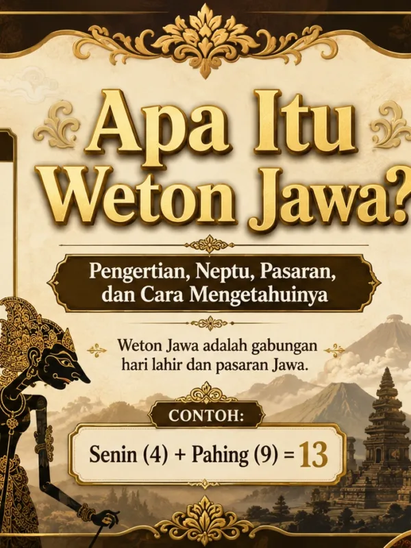 Apa Itu Weton Jawa Apa Itu Weton Jawa