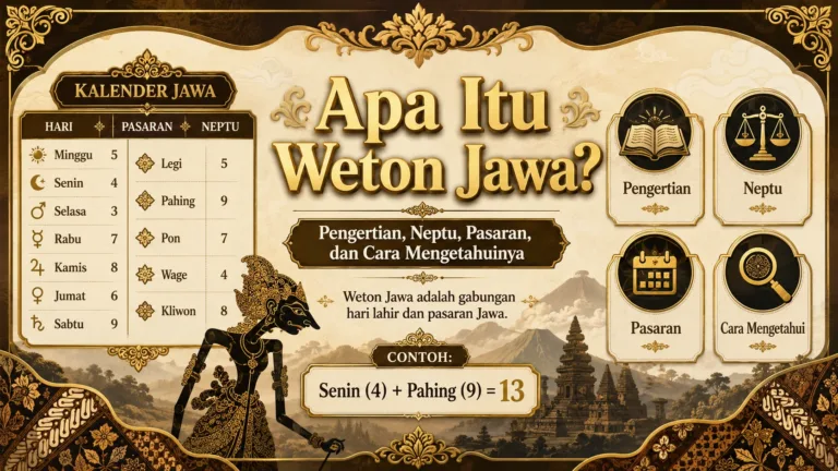Apa Itu Weton Jawa