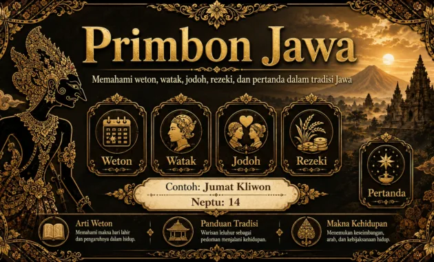 Cara Membaca Primbon Jawa Cara Membaca Primbon Jawa Berdasarkan Weton dan Tanggal Lahir