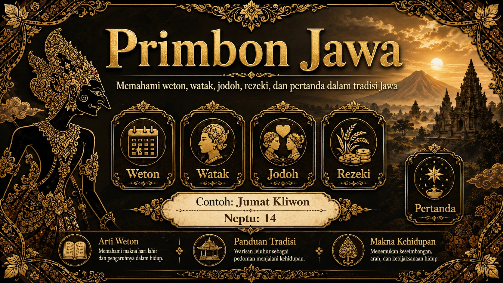 Cara Membaca Primbon Jawa Berdasarkan Weton dan Tanggal Lahir