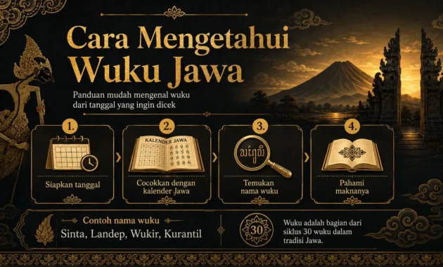 Cara Mengetahui Wuku Jawa Berdasarkan Tanggal Lahir