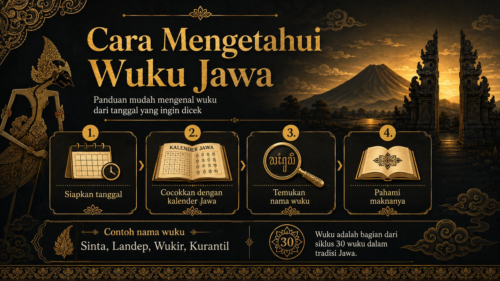 Cara Mengetahui Wuku Jawa Berdasarkan Tanggal Lahir