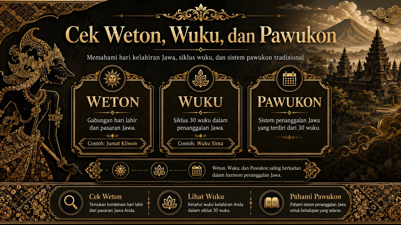 Cek Weton, Wuku, dan Pawukon