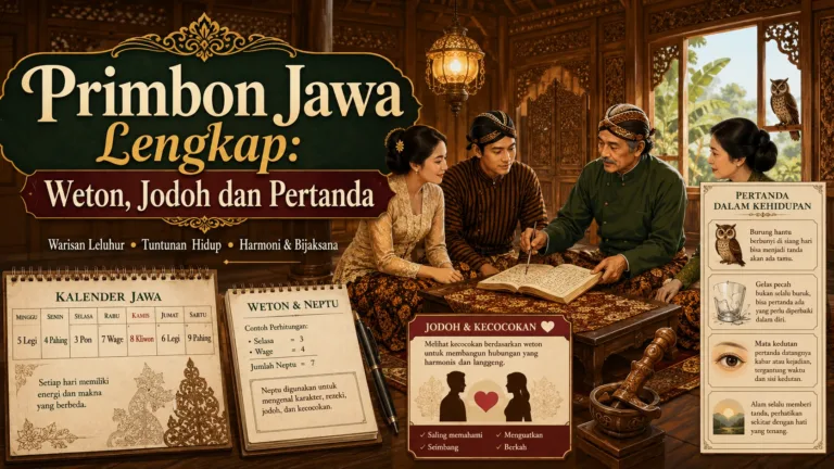 Primbon Jawa dan Kehidupan