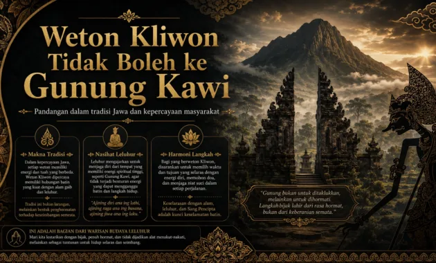 Weton Kliwon Tidak Boleh ke Gunung Kawi (2) Weton Kliwon Tidak Boleh ke Gunung Kawi