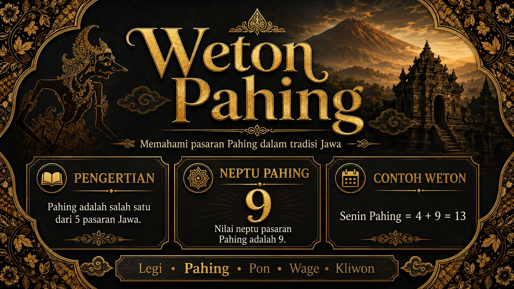Weton Pahing