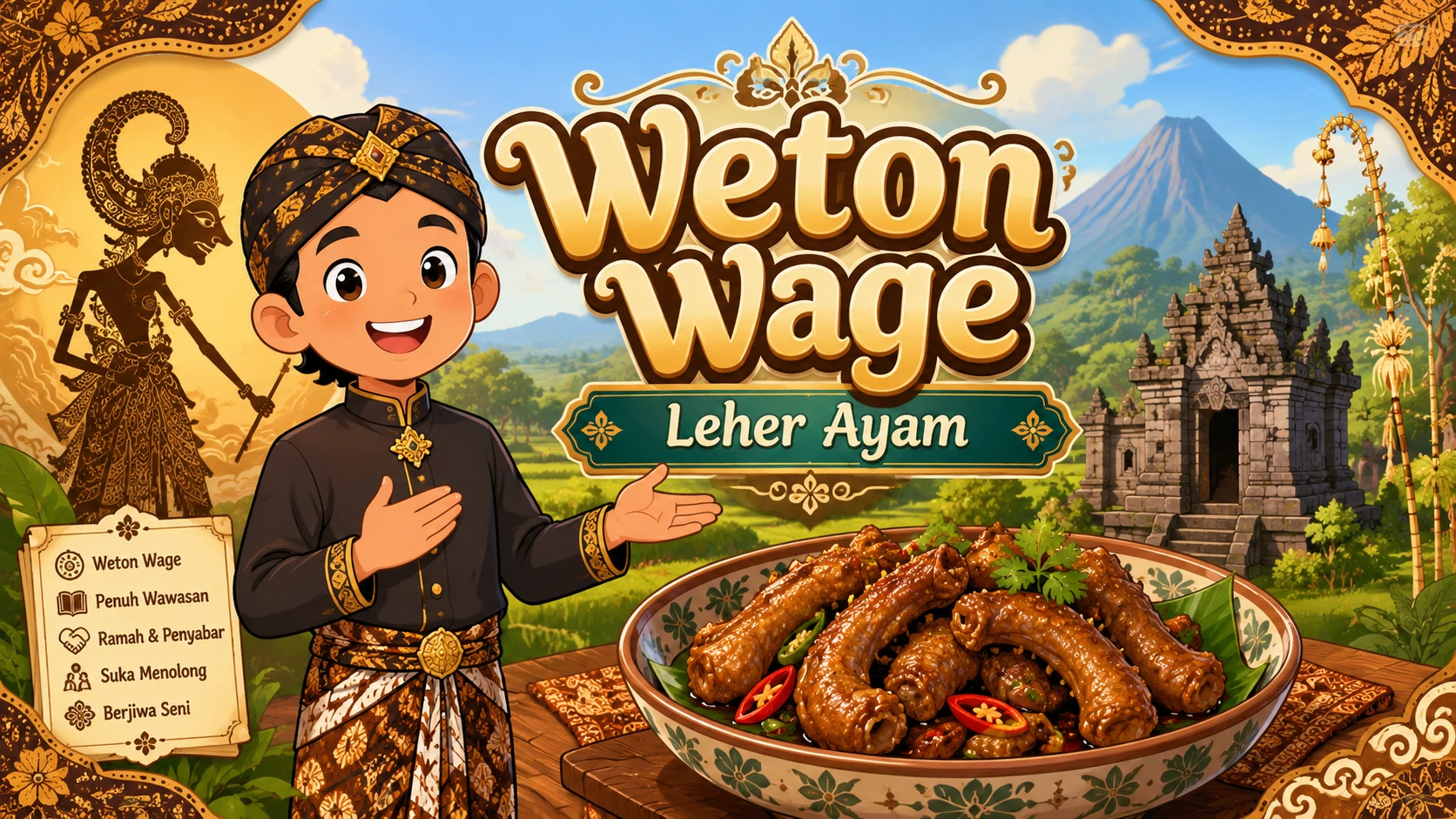 Weton Wage Tidak Boleh Makan Leher Ayam