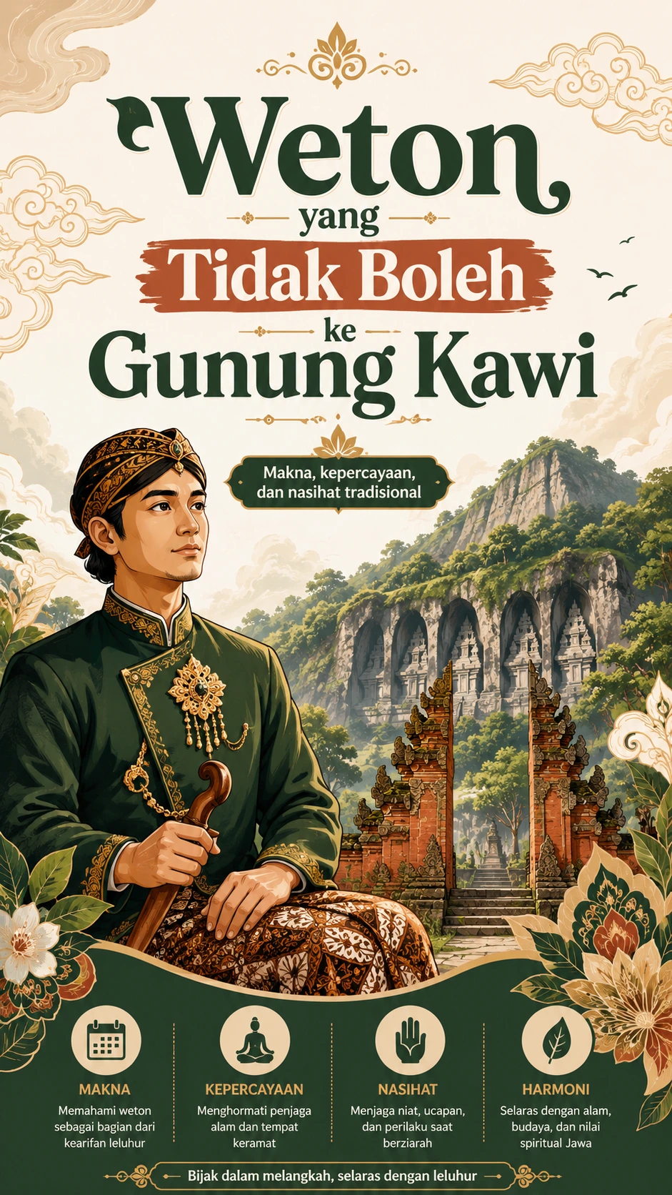 Weton Apa yang Tidak Boleh ke Gunung Kawi